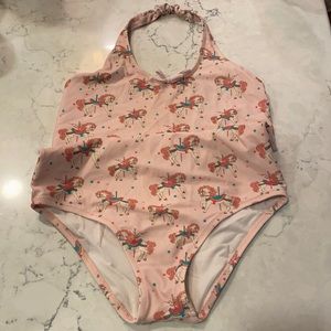 girls carousel horse swimsuit 🎠